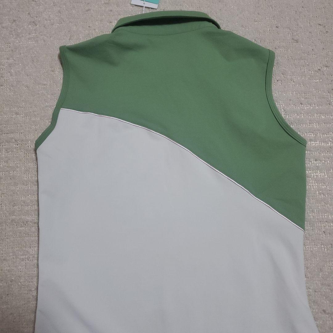 【新品タグ付】DESCENTE GOLF　ノースリーブワンピース　L　ドライ素材