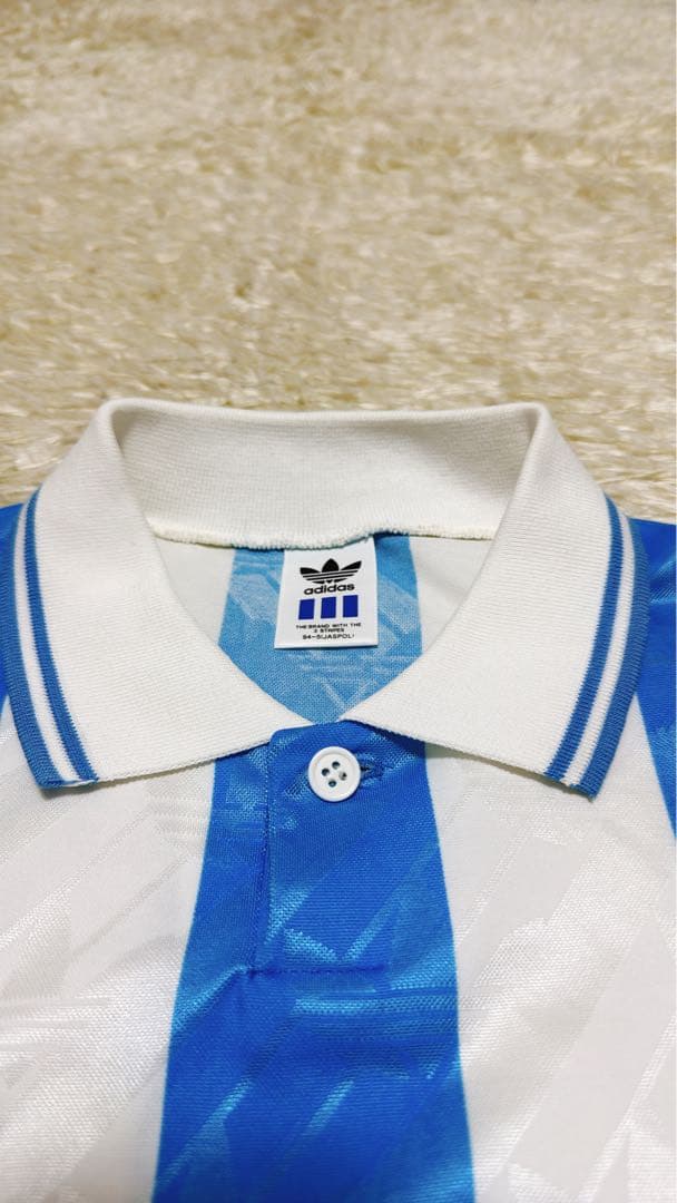 希少✨90s adidas アディダス　アルゼンチンユニフォーム　ゲームシャツ