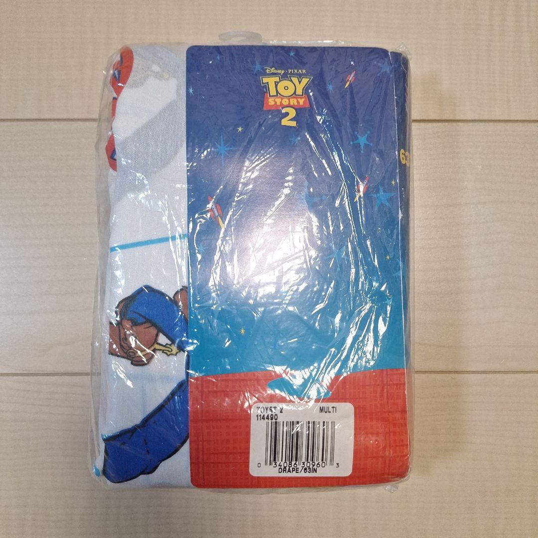新品　海外　トイストーリー　カーテン　ディズニー