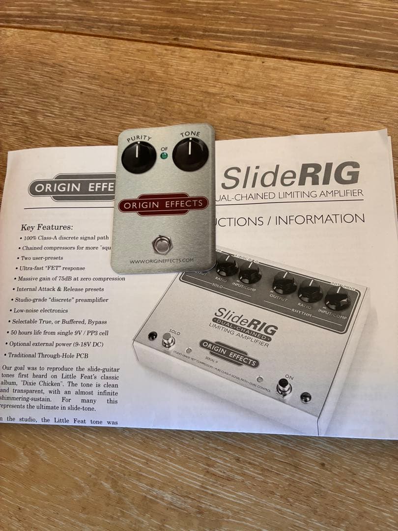 ギター Origin Effects SlideRIG