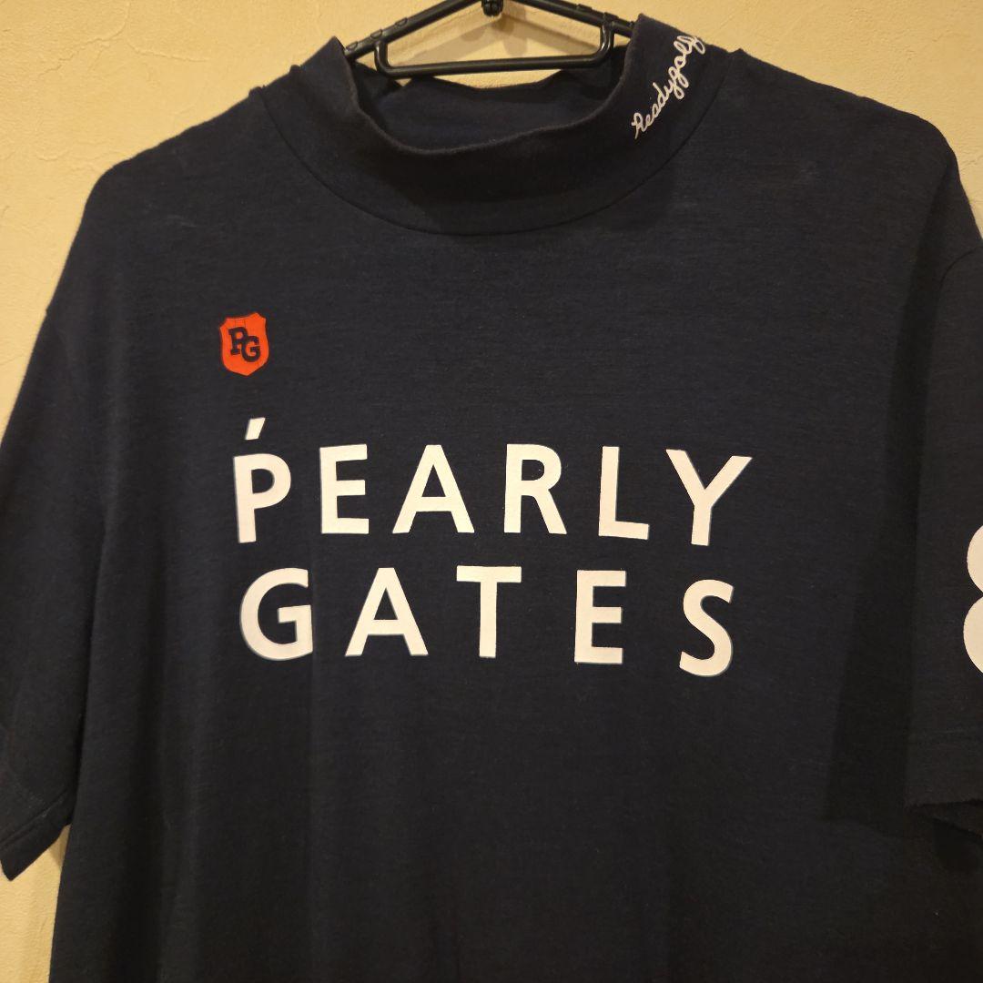 PEARLY GATES ネイビーシャツ M 日本製