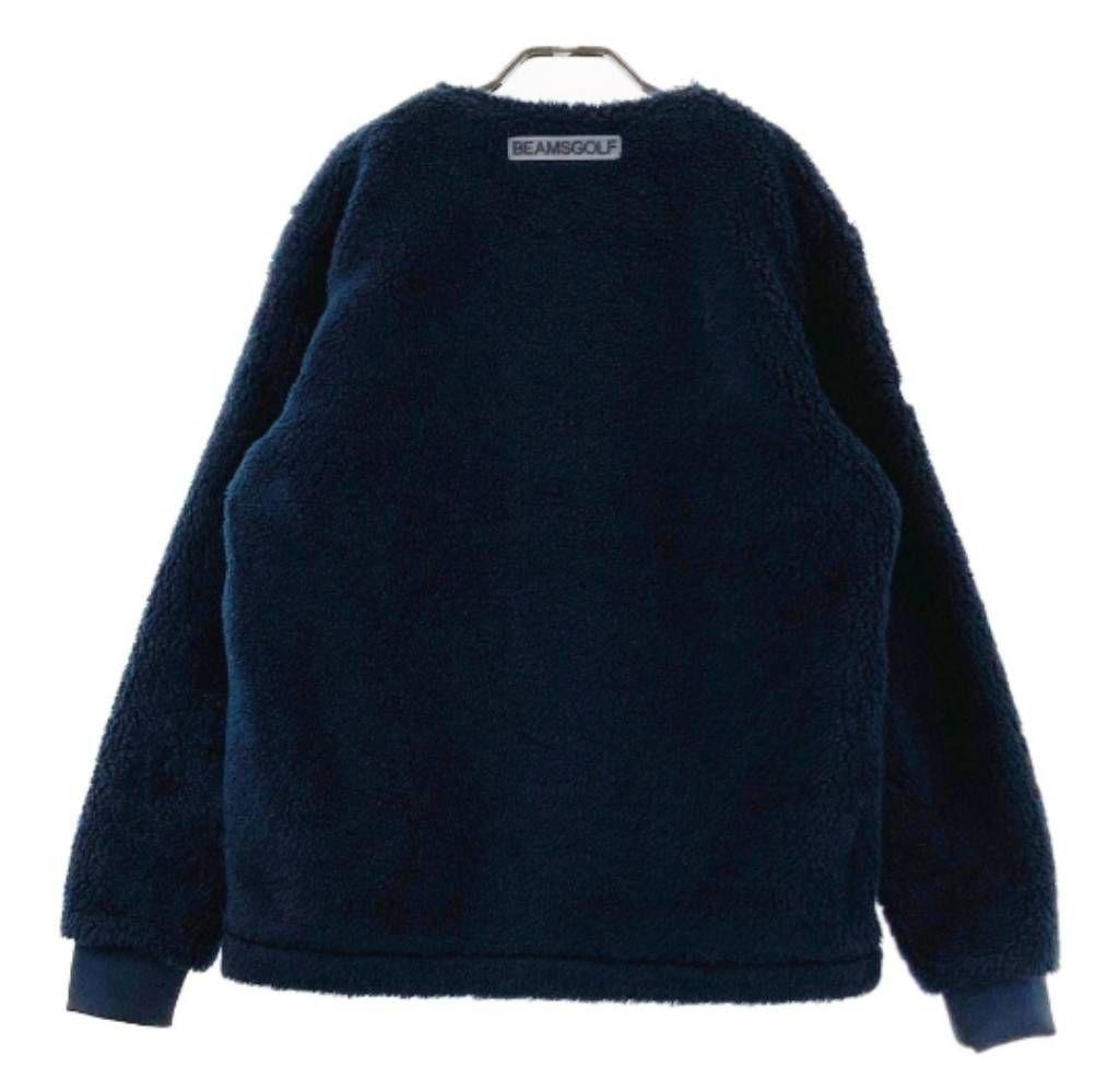 極美品■BEAMS GOLF ビームスゴルフ リバーシブル ボア ジャケット■Ｌ