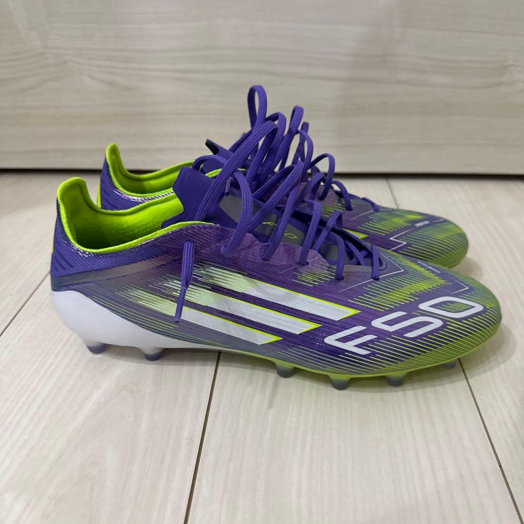 adidas F50 elite AGサッカーシューズ・スパイク 紫/緑