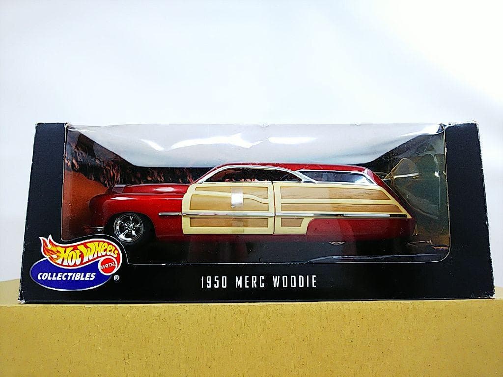 ホットウィール 1/18 1950 マーキュリー・ウッディー ダイキャスト製カー