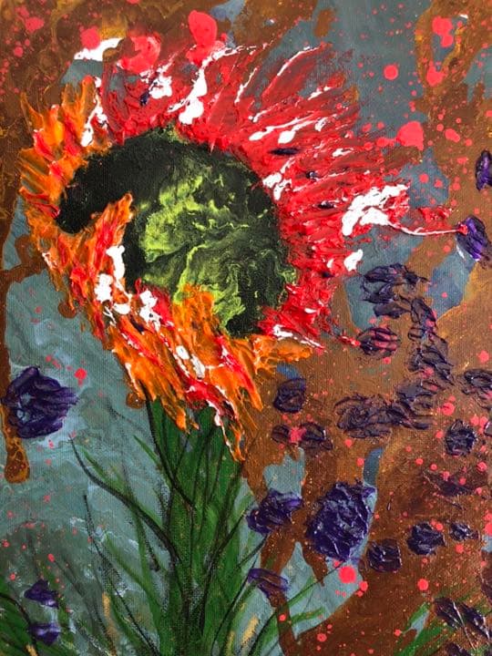 絵画　鬼面仏心