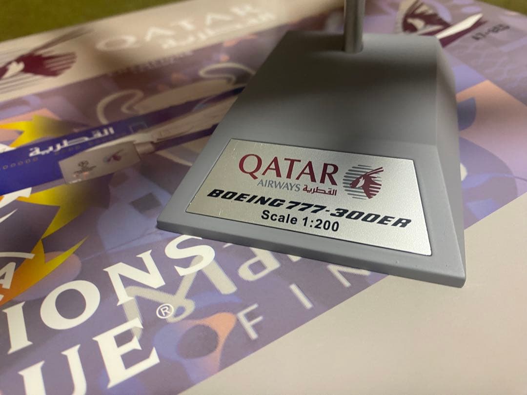 航空機・ヘリコプター QatarBoeing777-300E Champions League
