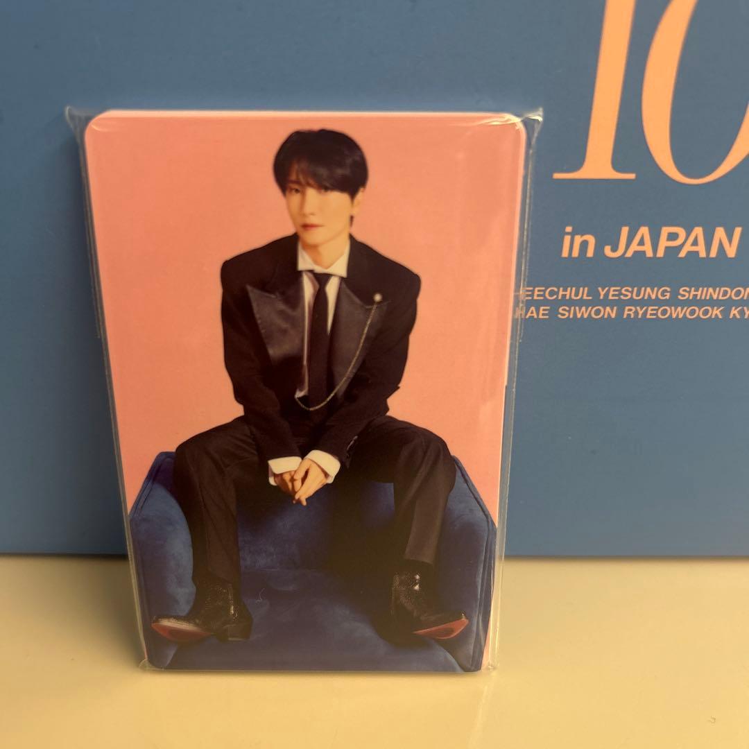 SUPER JUNIOR スパショ10 3/8限定トレカセット　　アプグレ　特典