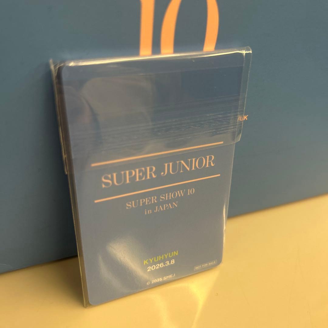 SUPER JUNIOR スパショ10 3/8限定トレカセット　　アプグレ　特典
