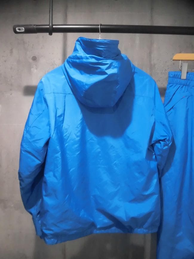 美品 デサント EKS+THERMO セットアップ L 上下セット メンズ 青