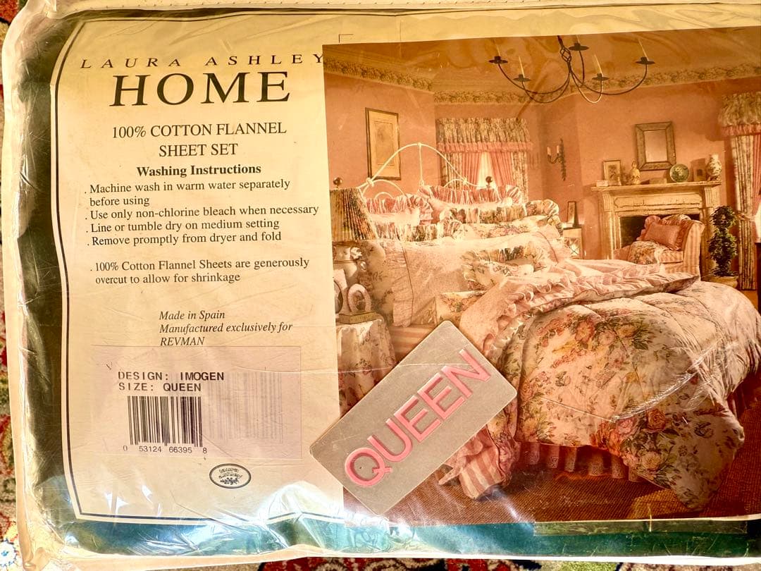値下!15000→8888円　LAURA ASHLEY シーツ セットビンテージ