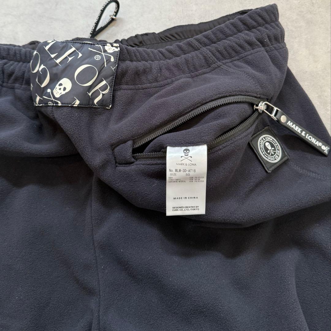 新品 ★ MARK&LONA スウェット パンツ マーク&ロナ ジョガー 黒