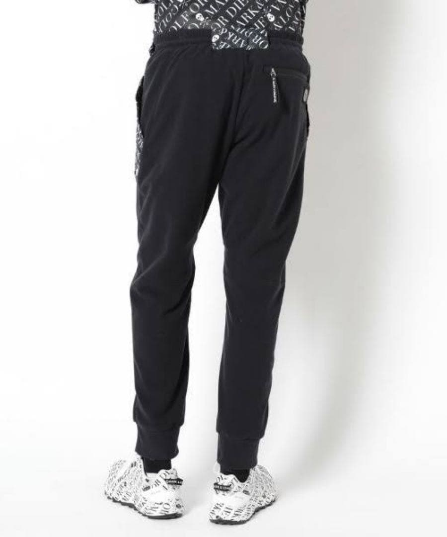 新品 ★ MARK&LONA スウェット パンツ マーク&ロナ ジョガー 黒