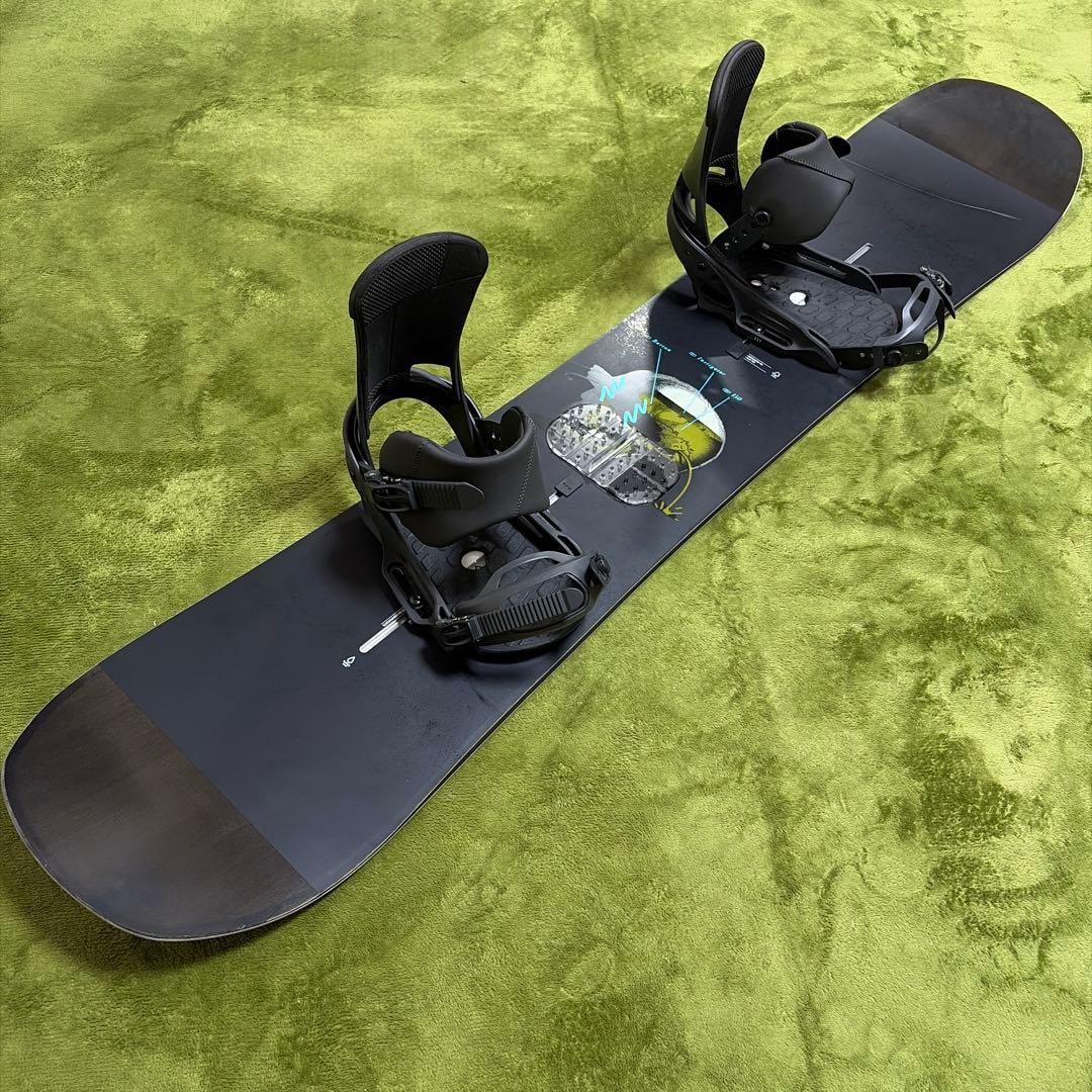 BURTON INSTIGATOR 150美品 滑走2日 ALL バートンセット
