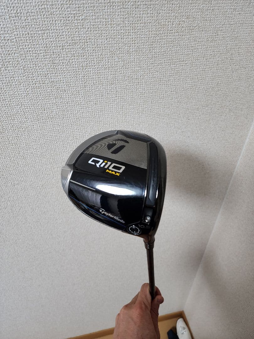 【美品試打のみ】テーラーメイド Qi10 MAX ドライバー 10.5 S