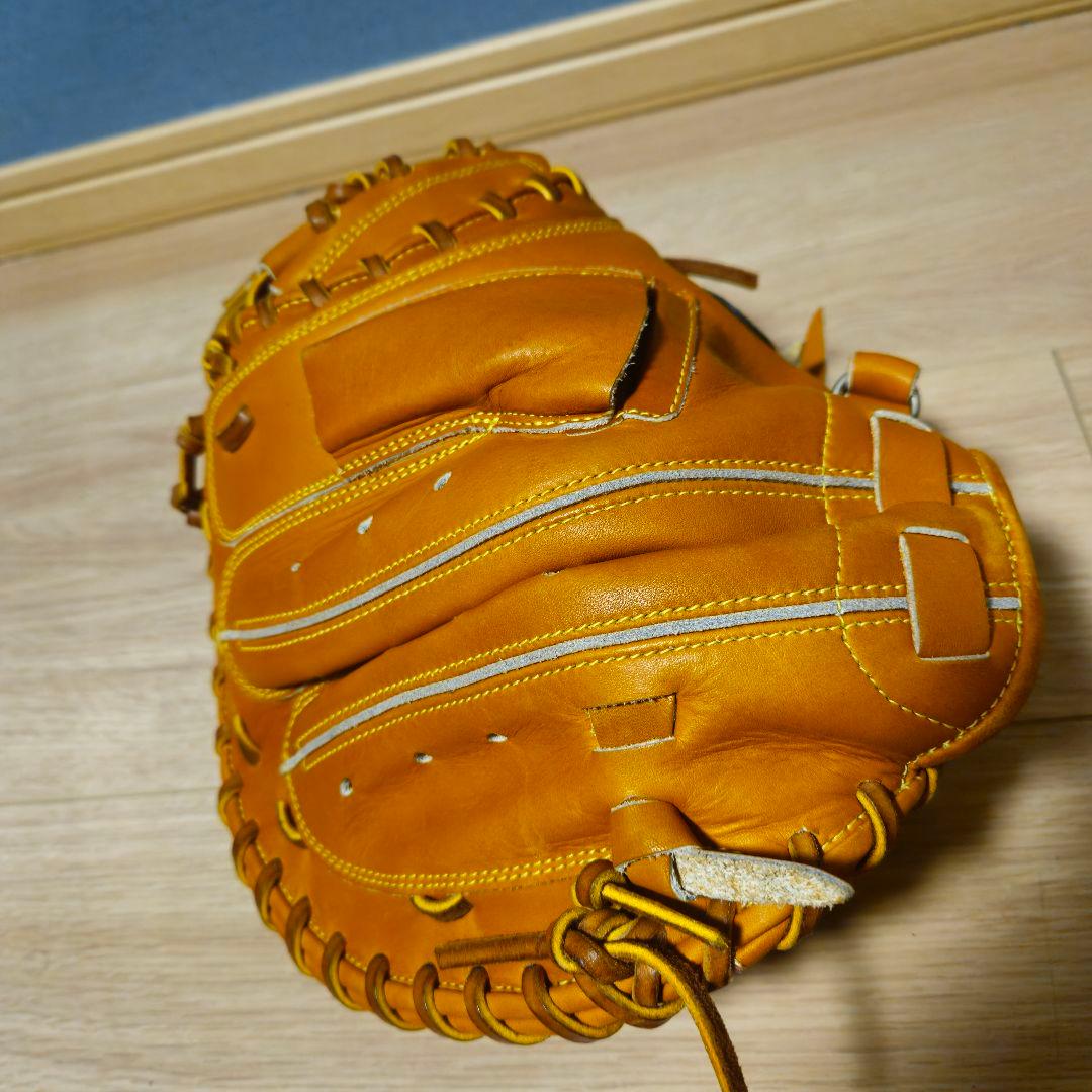 ミツワタイガー 型抜群 即戦力 軟式少年 キャッチャーミット