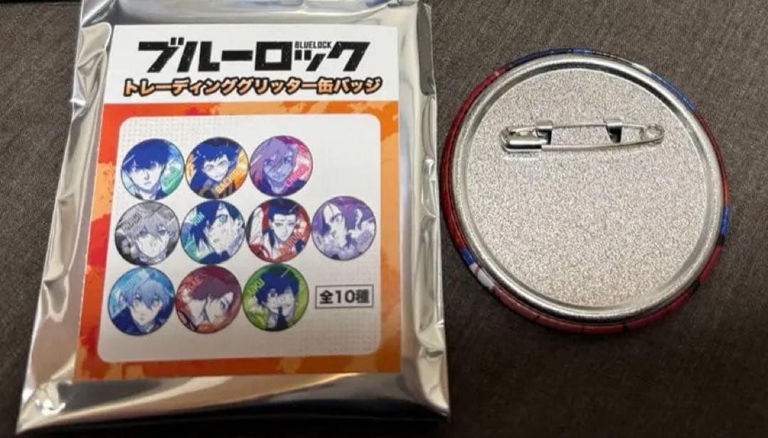 ブルーロック ブルロ 缶バッジ 馬狼 照英 原作 AnimeJapan