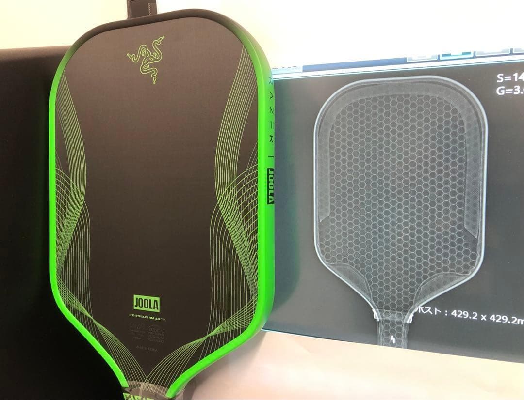 新品‼︎ Razer限定‼︎パドル ピックルボール Perseus Pro IV