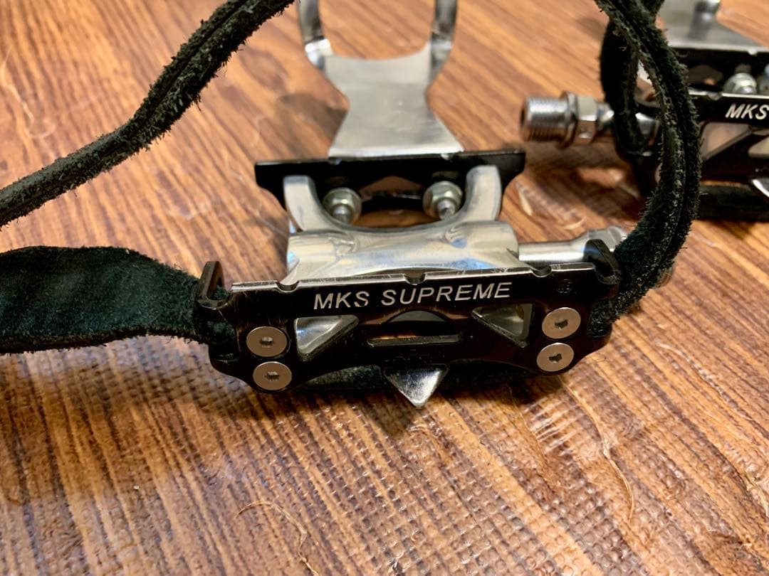 三ヶ島 MKX SUPREME ペダル トゥークリップ クリップバンド NJS