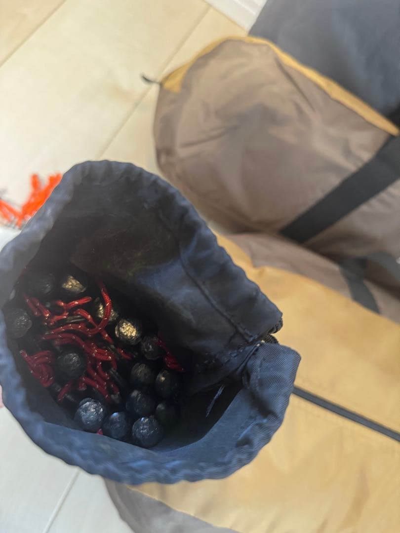  peak エントリーパックtt グランドシート　鍛造、チタンベグ付き