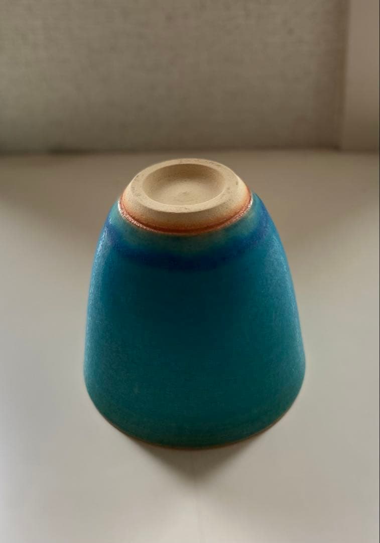 大嶺工房　やちむん　ペルシャブルー　カップ　2個セット