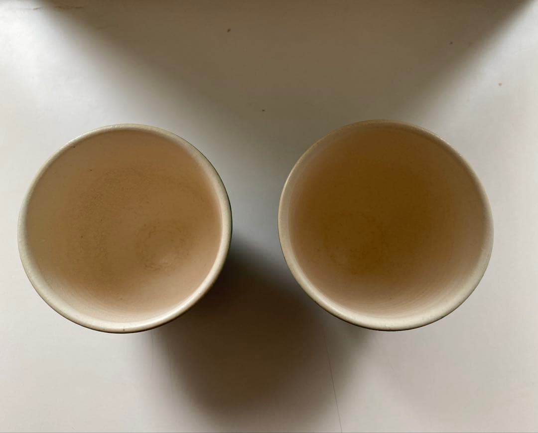 大嶺工房　やちむん　ペルシャブルー　カップ　2個セット