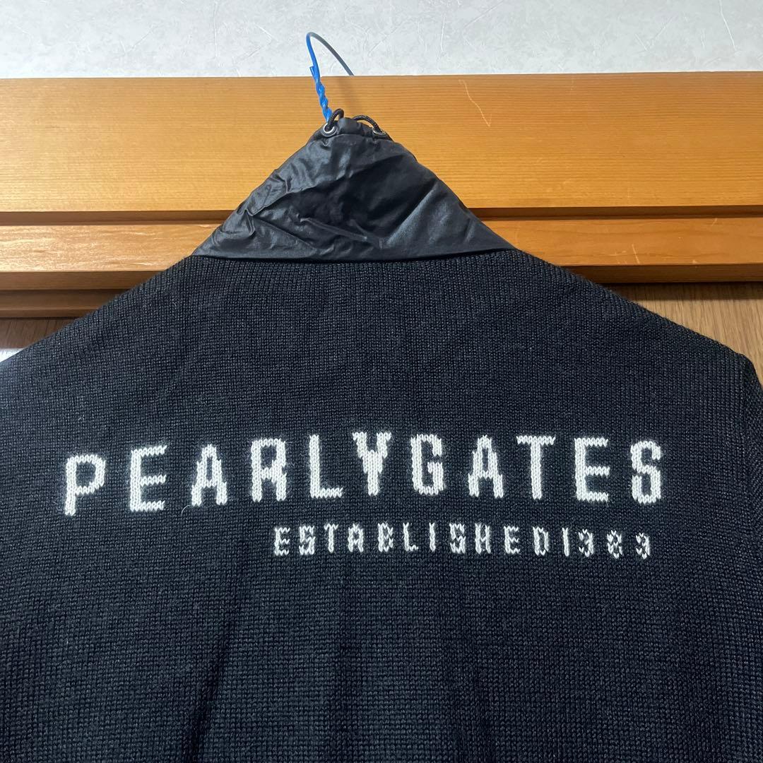 PEARLY GATES ジップアップジャケット ブラック