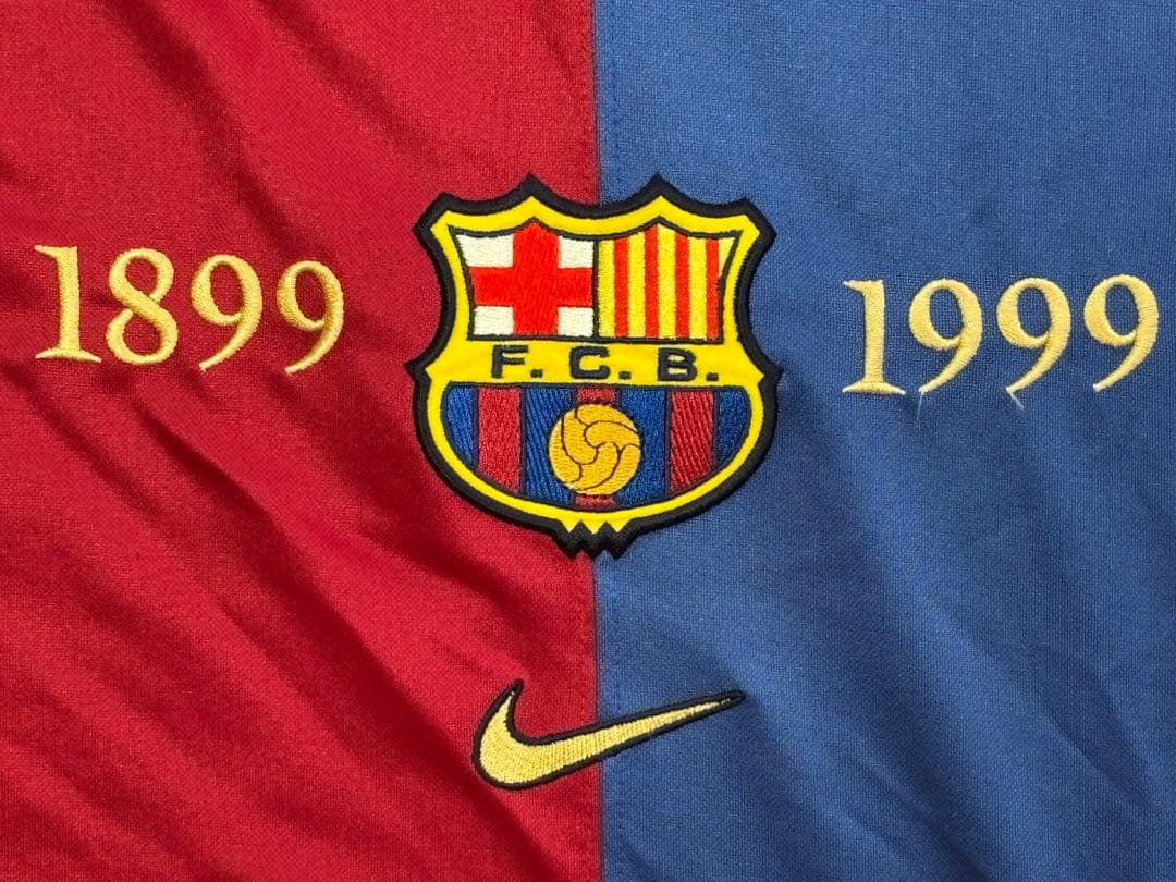 FCバルセロナ 100周年 復刻ユニフォーム トータル90マーク