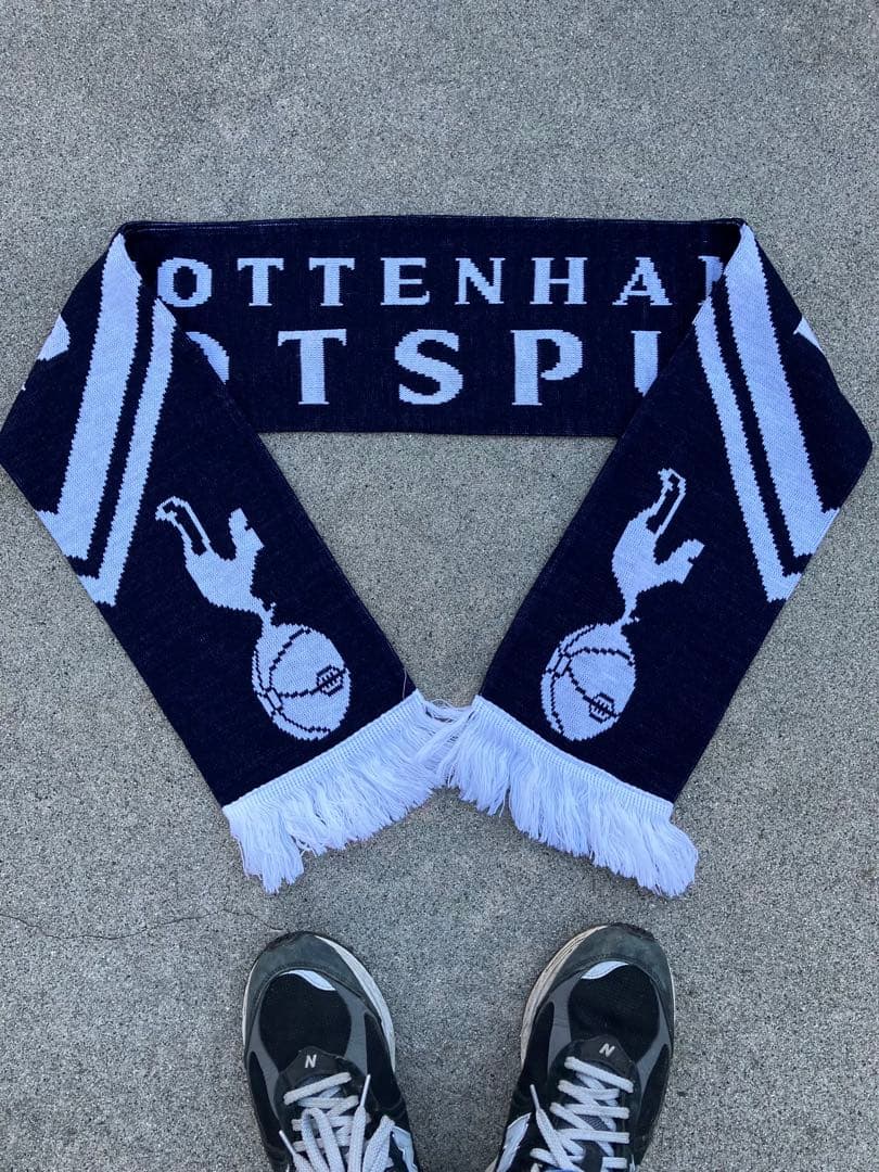 【UK製】トッテナムホットスパーFC サッカーマフラー スカーフ古着ビンテージ