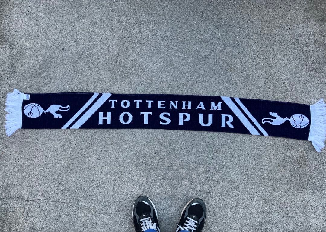 【UK製】トッテナムホットスパーFC サッカーマフラー スカーフ古着ビンテージ