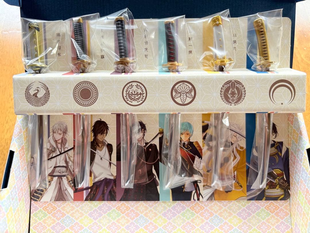 刀剣乱舞　刀剣菓子切付　羊羹セット　第一弾