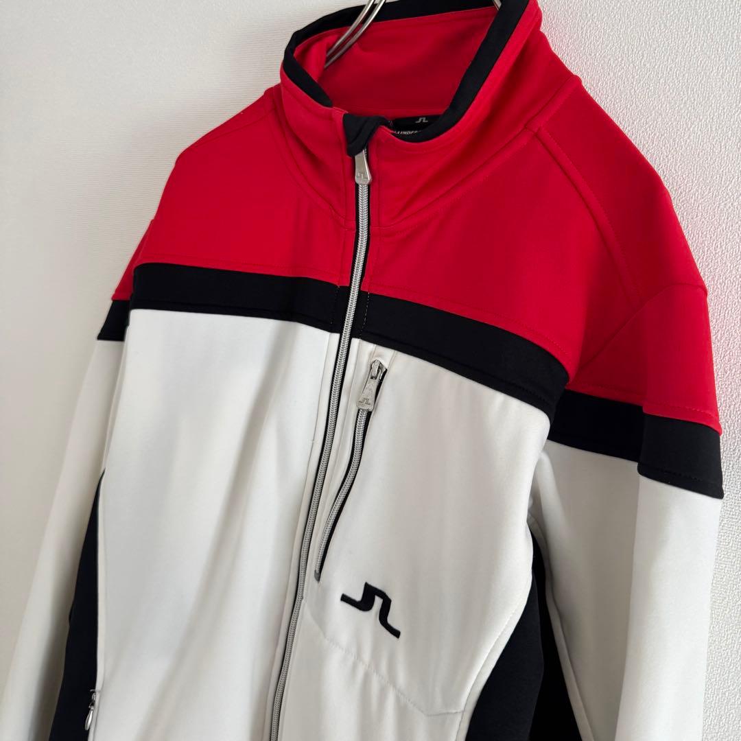 J.LINDEBERG ジェイリンドバーグ 裏フリース 長袖ジップジャケット L