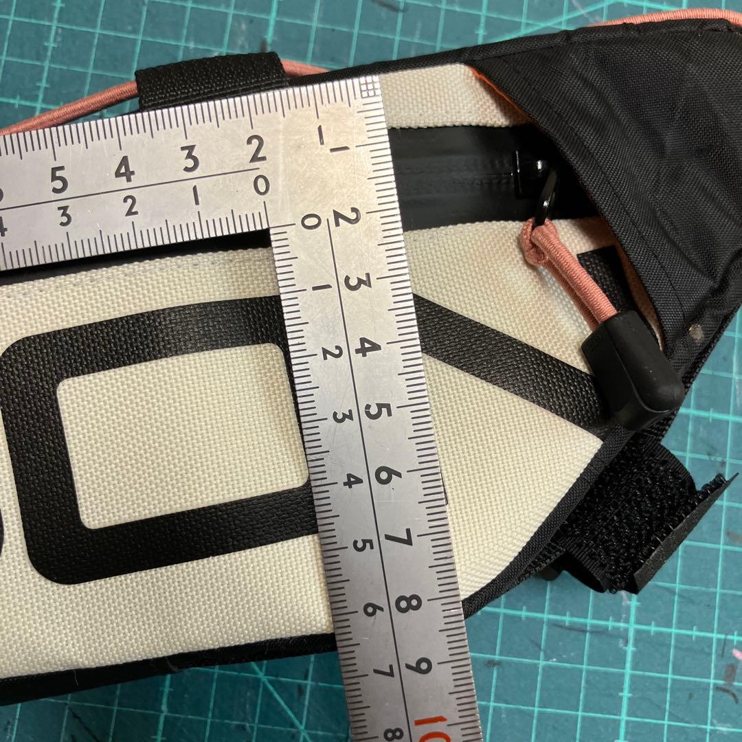 ハンドメイドフレームバッグ X-PAC等 41.5cm ステムポーチセット