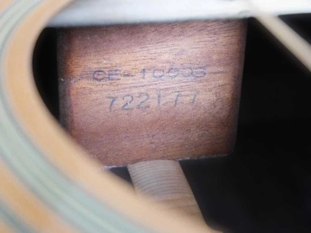 Cat's Eyes CE-1000S 1977年製 初期型、グローバーペグ仕様