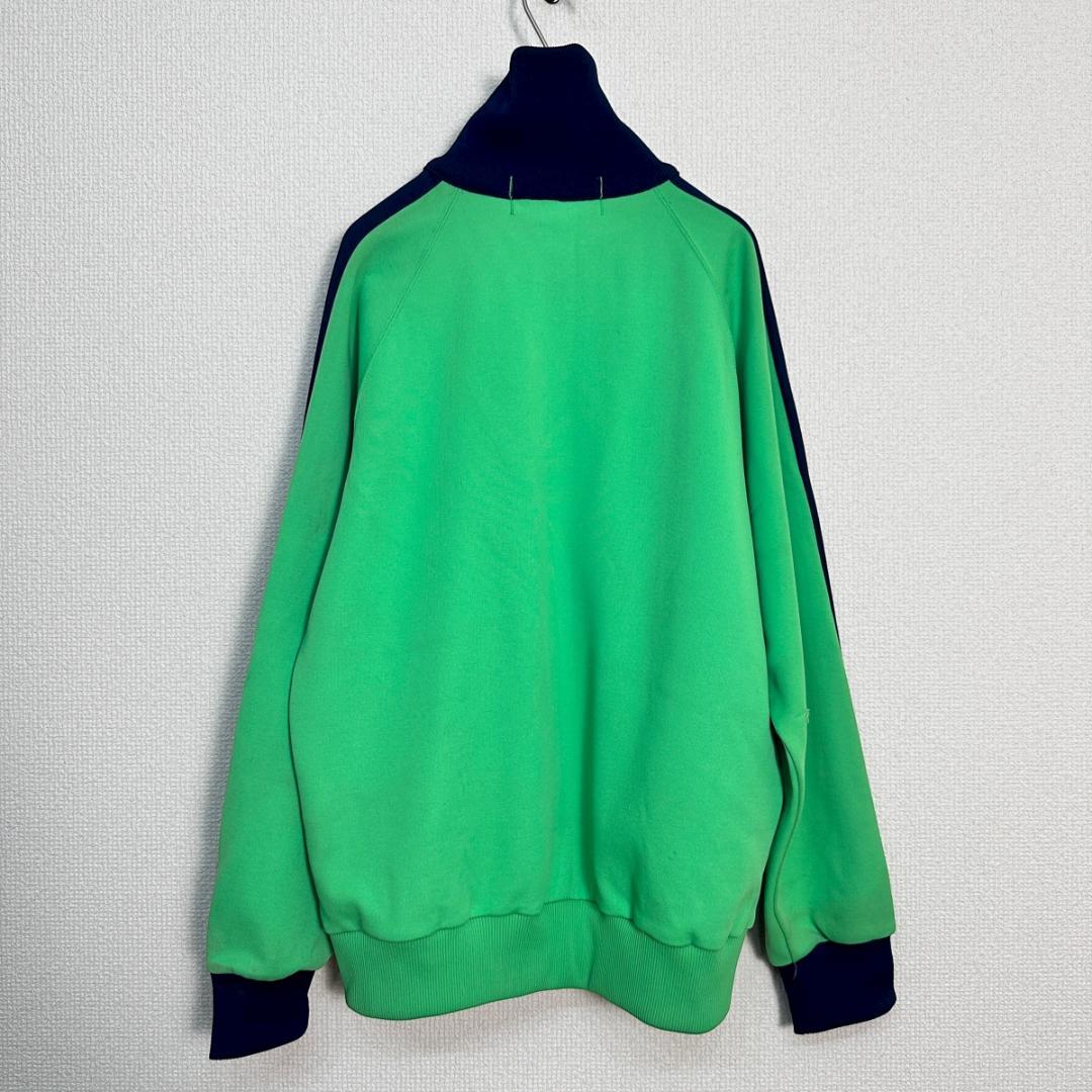 PUMA　ジャージ　黄緑×ネイビー　サイズM　HR2268