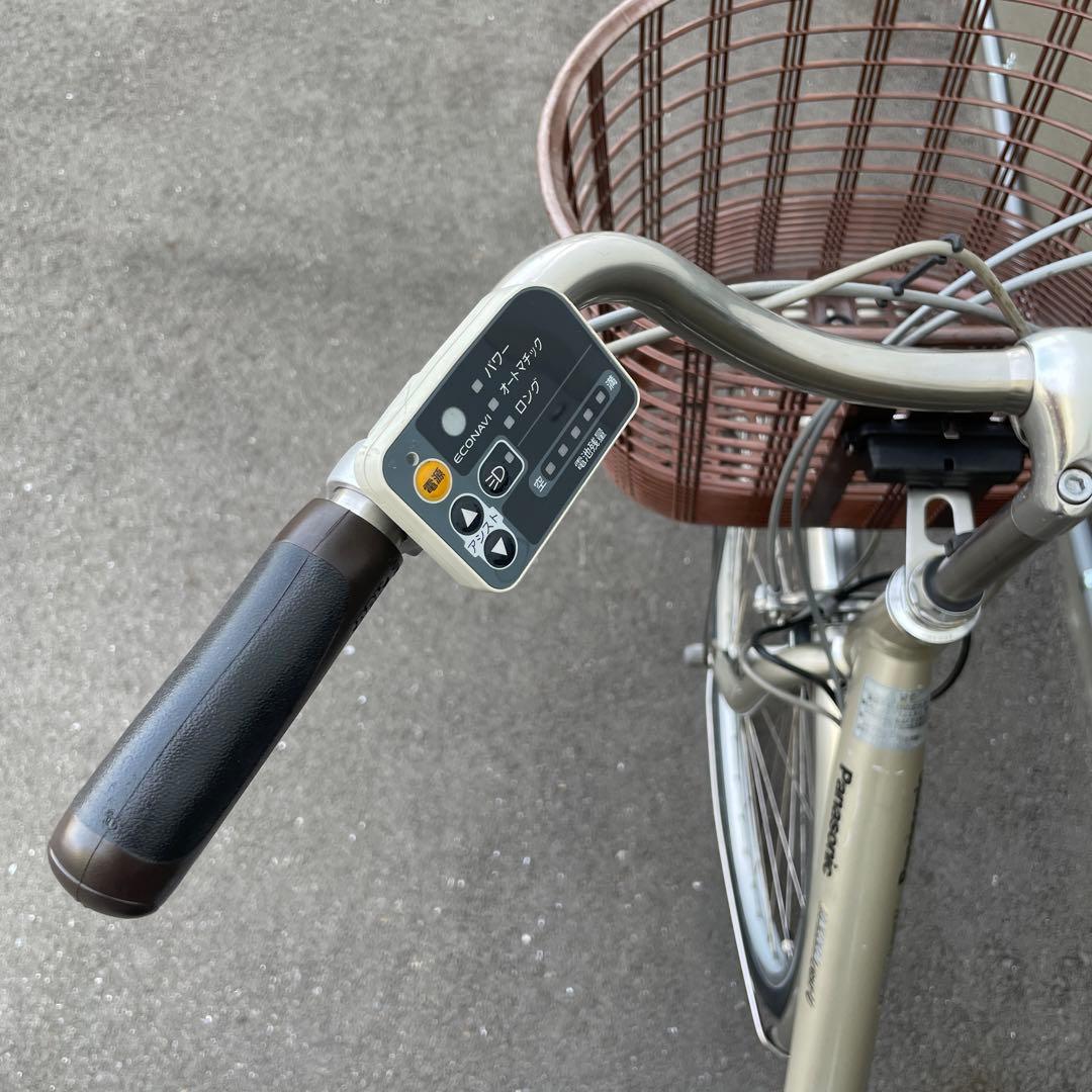 パナソニック電動アシスト自転車26インチ アルミフレーム
