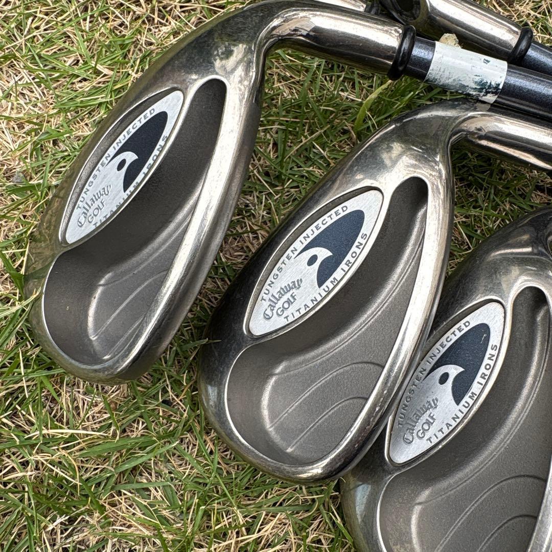 Callaway Golf ホークアイ　アイアンセット10本