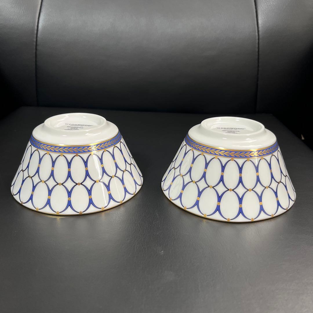 ［新品］ ルネッサンスゴールド(ブルー) ボウルセット