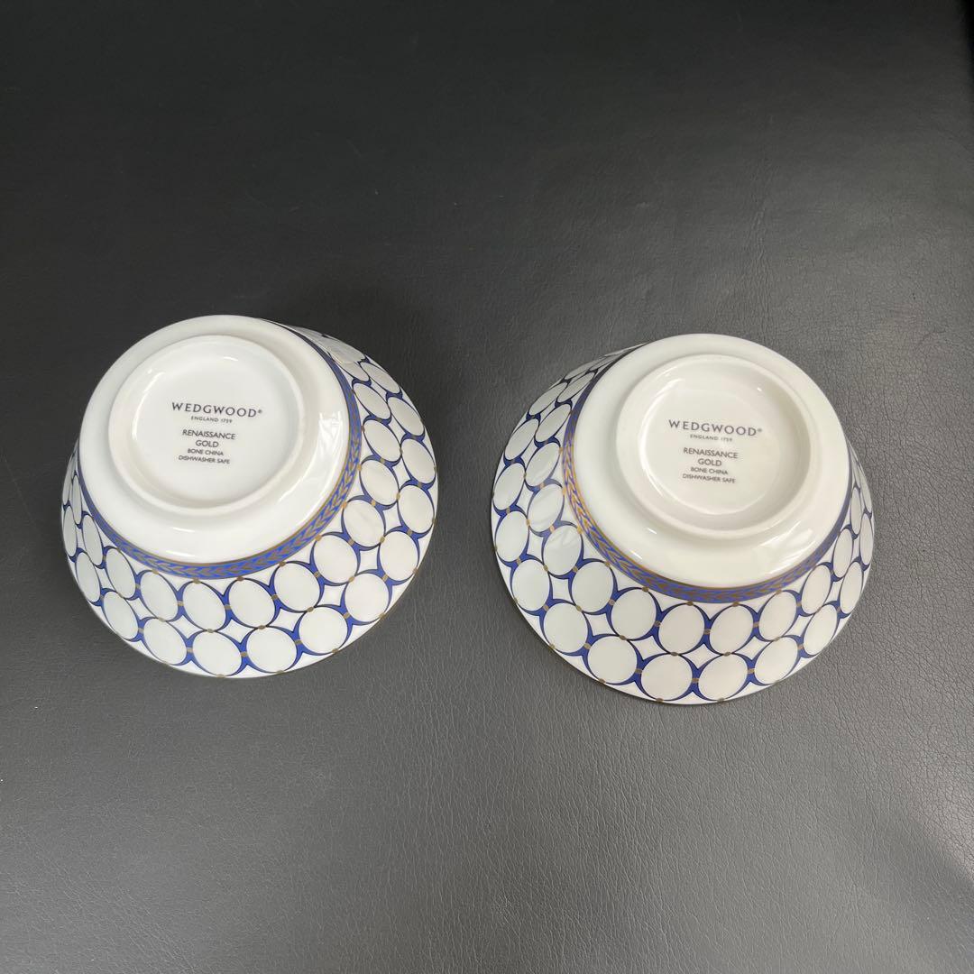 ［新品］ ルネッサンスゴールド(ブルー) ボウルセット