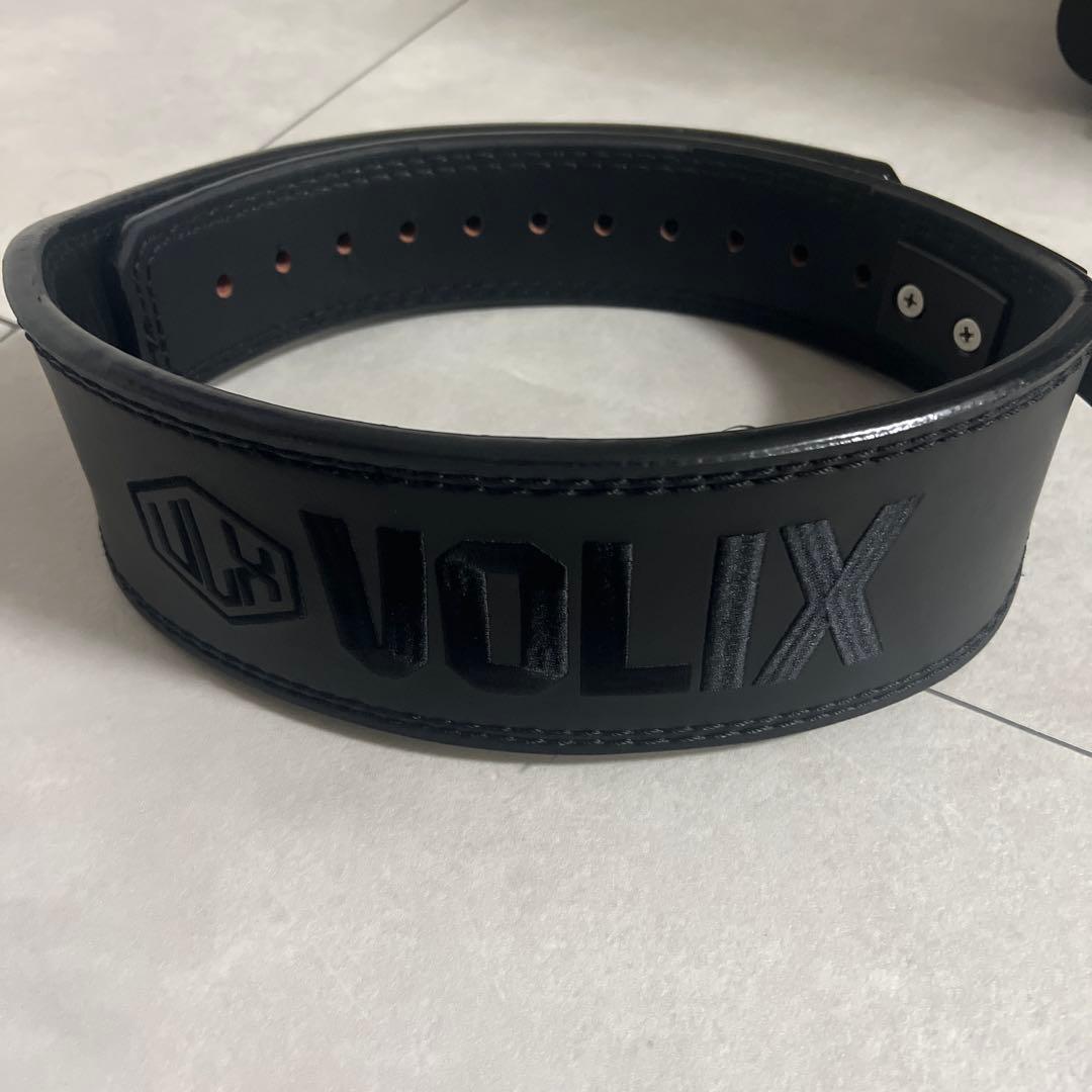 VOLIX レバーアクション トレーニングベルト ブラック