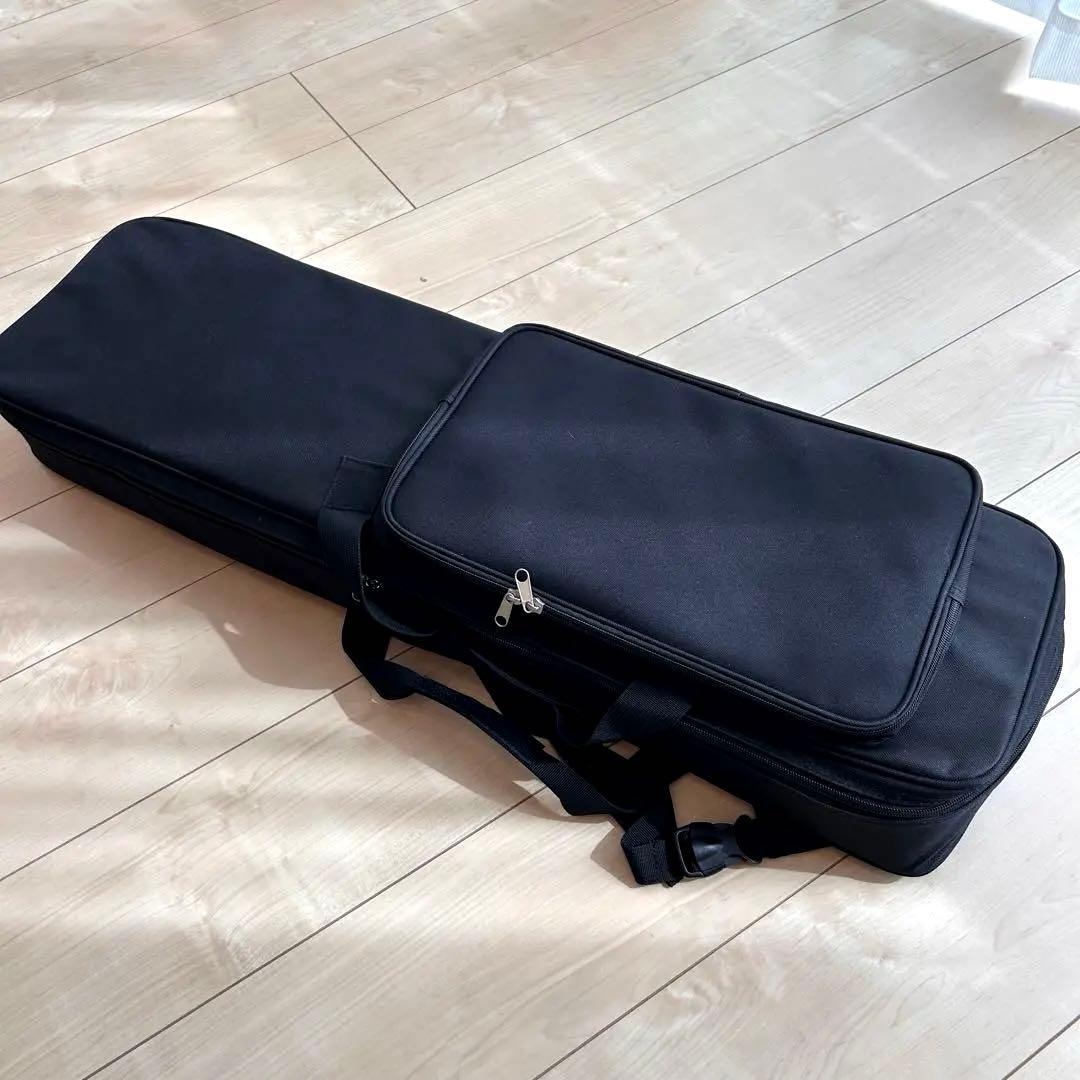 【美品】三線 沖縄 人工皮張り ケース付き 和楽器 民謡楽器 沖縄三線 沖縄民謡