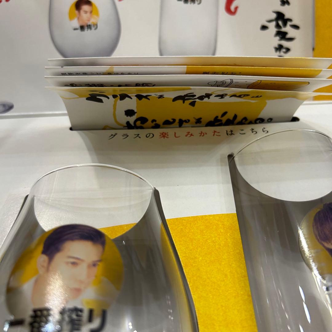 レア　新品未使用 嵐 KIRIN 一番搾り オリジナルグラスセット 限定当選品