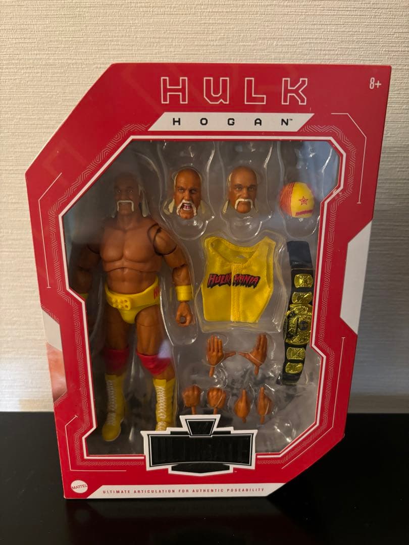 WWE Elite Ultimate Hulk Hogan ハールク•ゴーガン