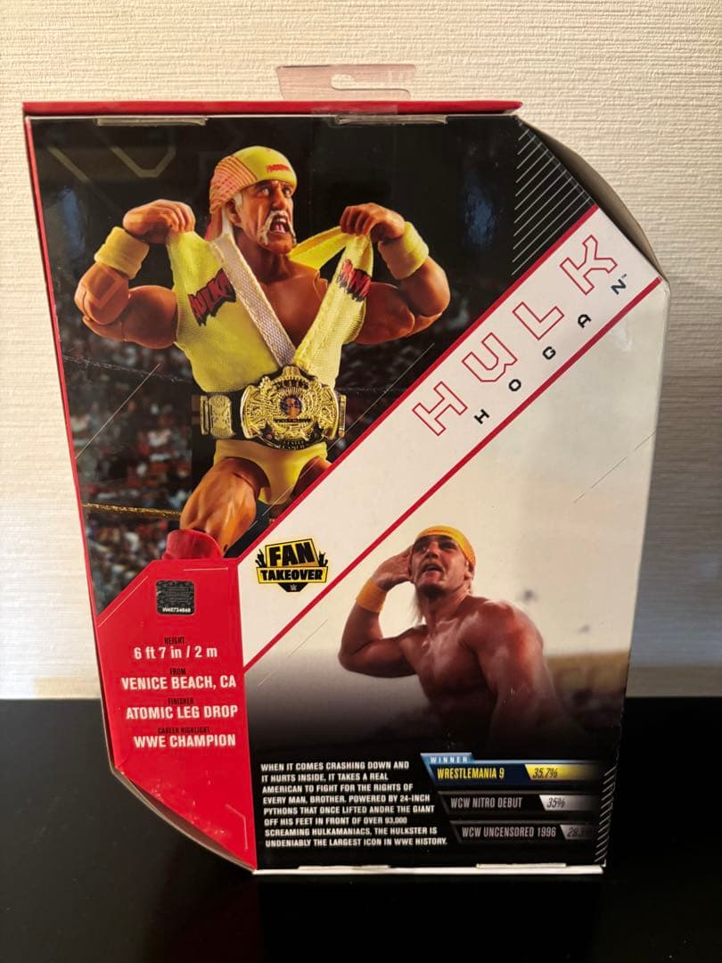 WWE Elite Ultimate Hulk Hogan ハールク•ゴーガン