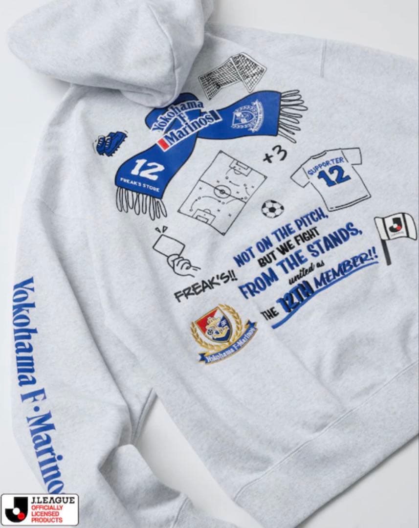 ×J ZIPHOODIE 横浜F・マリノス　フリークスストア　Lサイズ