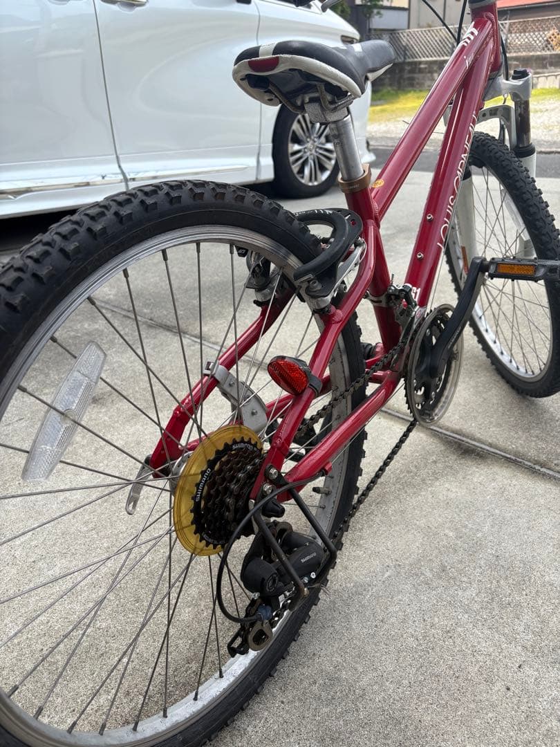 LOUIS GARNEAU マウンテンバイク 赤　24インチジュニアサイズ