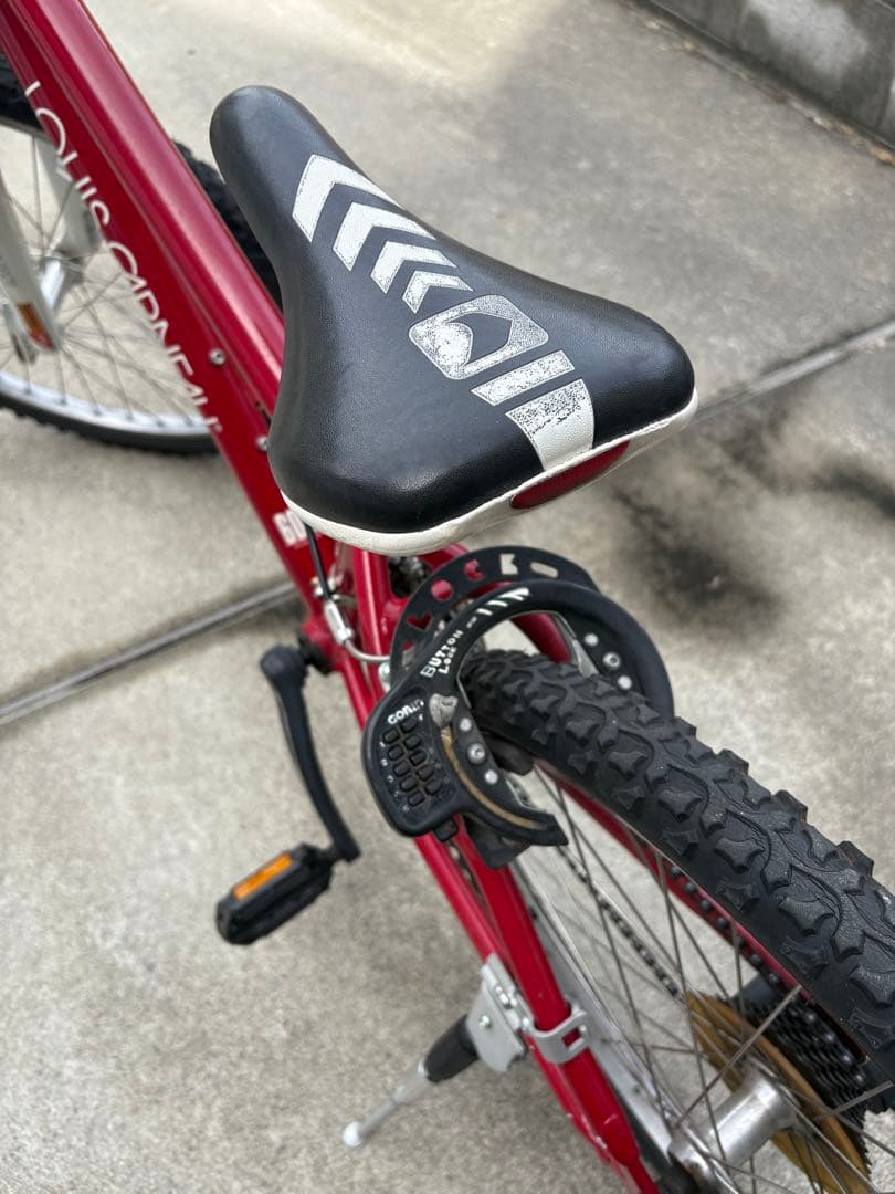 LOUIS GARNEAU マウンテンバイク 赤　24インチジュニアサイズ