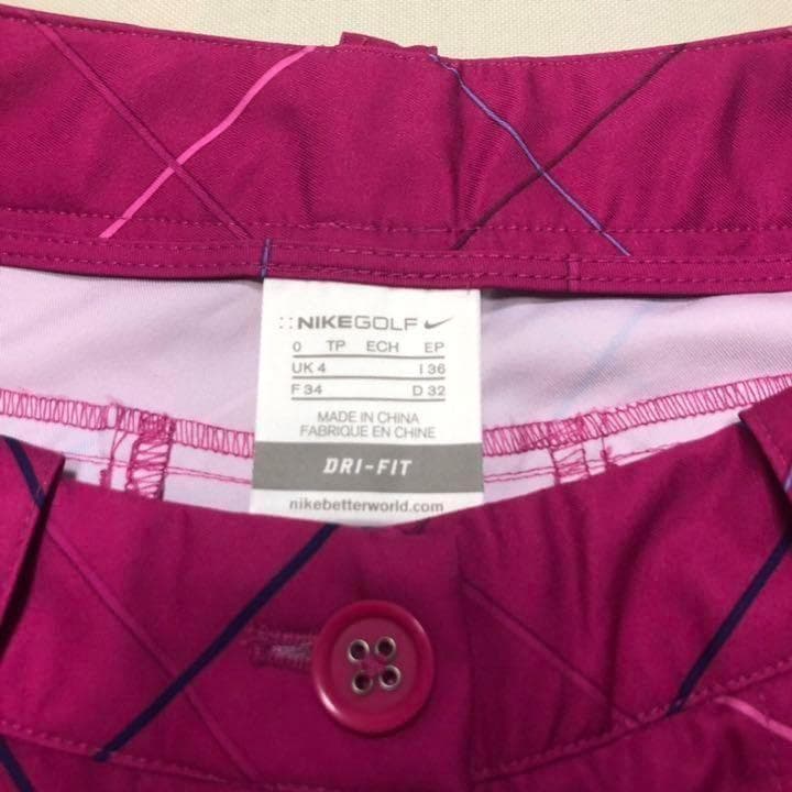 新品未使用 ナイキ ゴルフ ドライフィット ハーフ パンツ サイズ0