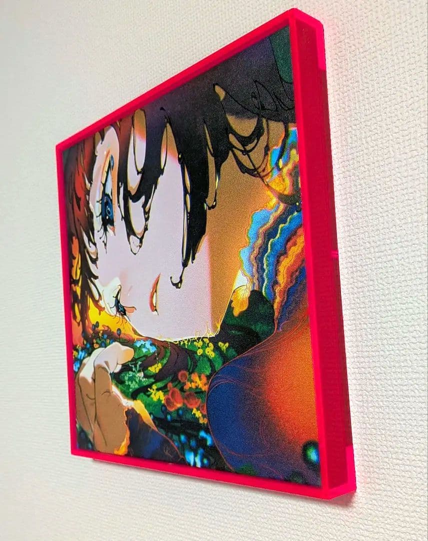 米山舞EGO展キャンバスアートMELT　直筆サインシリアルNo.入り