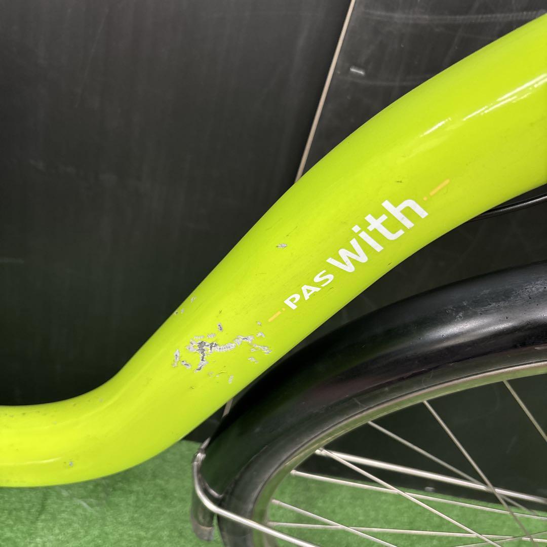 電動自転車 YAMAHA PAS with キミドリ　75★