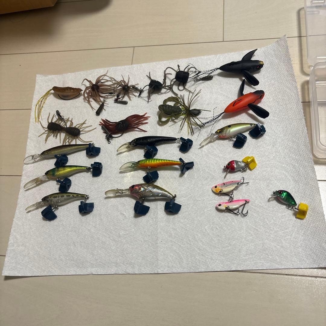 スピニングセットバス釣り